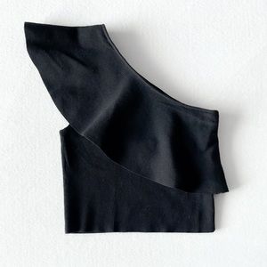 WILFRED One shoulder Crop Top